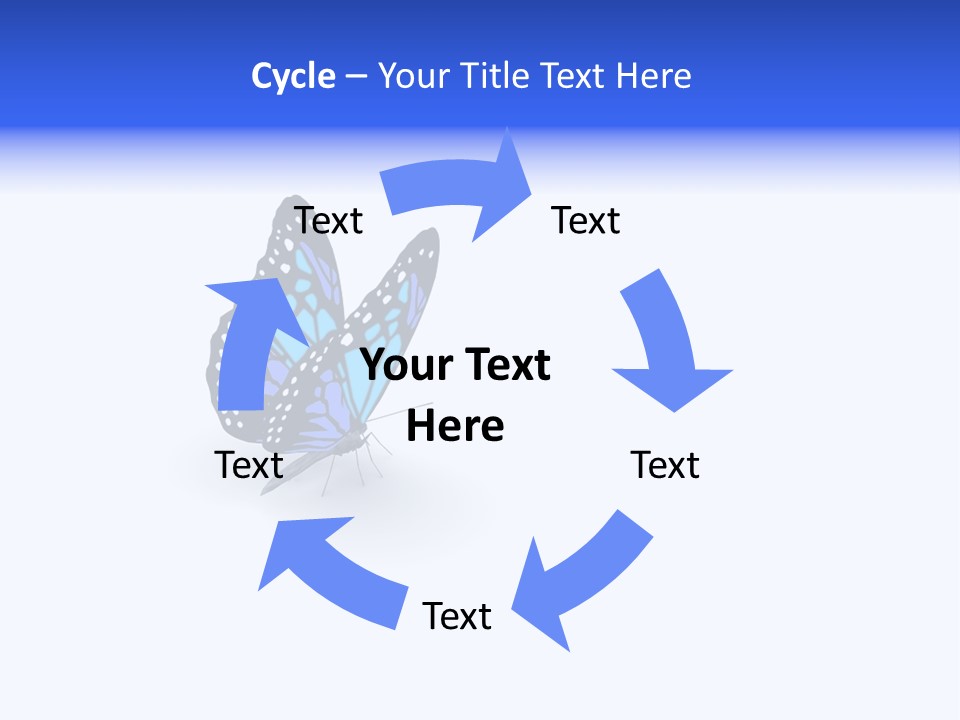 Insect Butterfly Wildlife PowerPoint Template