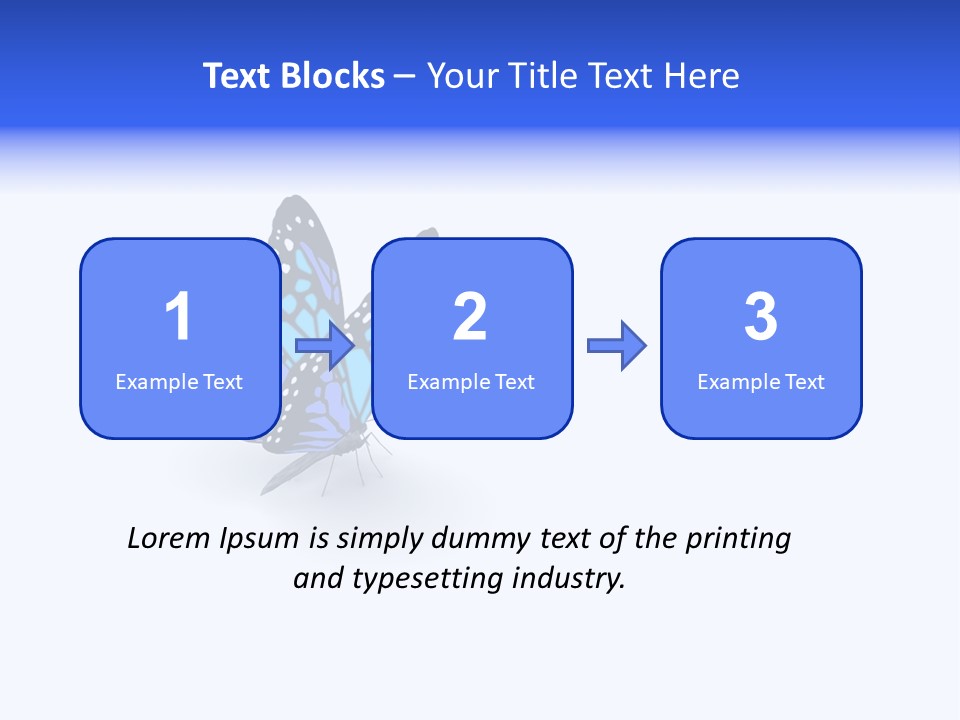 Insect Butterfly Wildlife PowerPoint Template