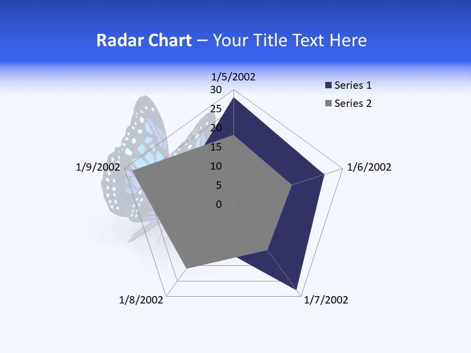 Insect Butterfly Wildlife PowerPoint Template