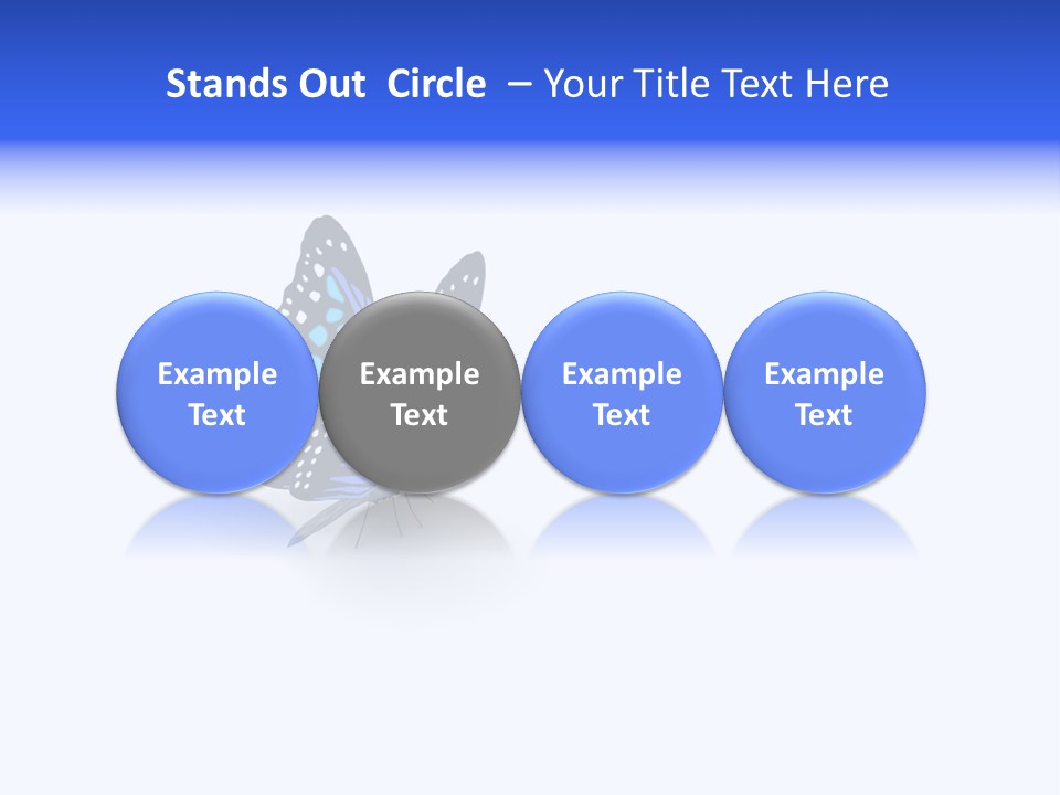 Insect Butterfly Wildlife PowerPoint Template