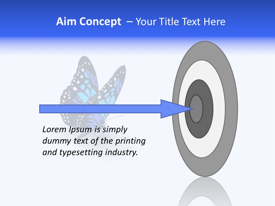 Insect Butterfly Wildlife PowerPoint Template