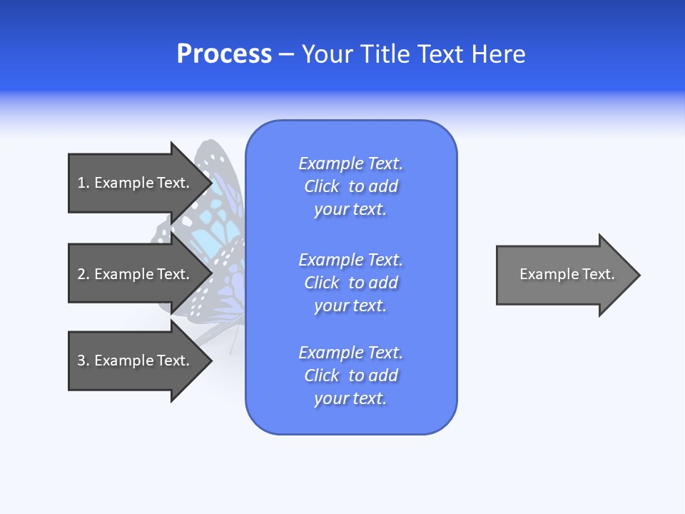 Insect Butterfly Wildlife PowerPoint Template