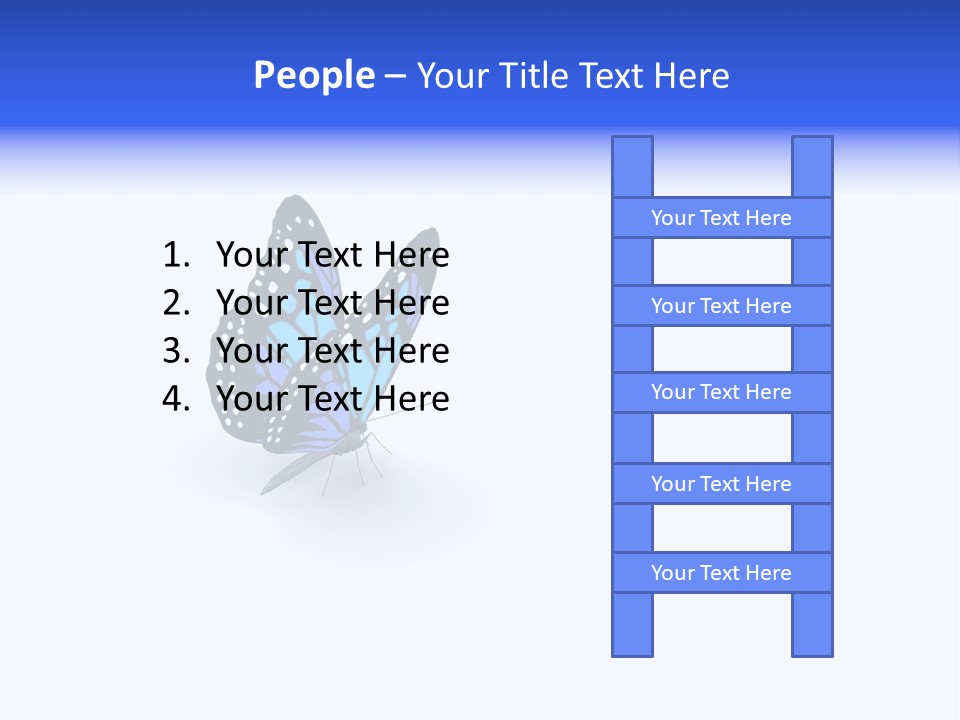 Insect Butterfly Wildlife PowerPoint Template