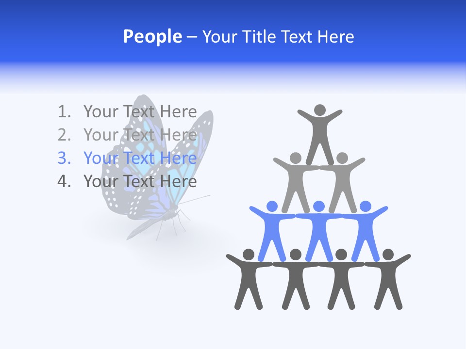 Insect Butterfly Wildlife PowerPoint Template