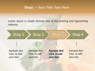 Pressed Antipasti Food PowerPoint Template