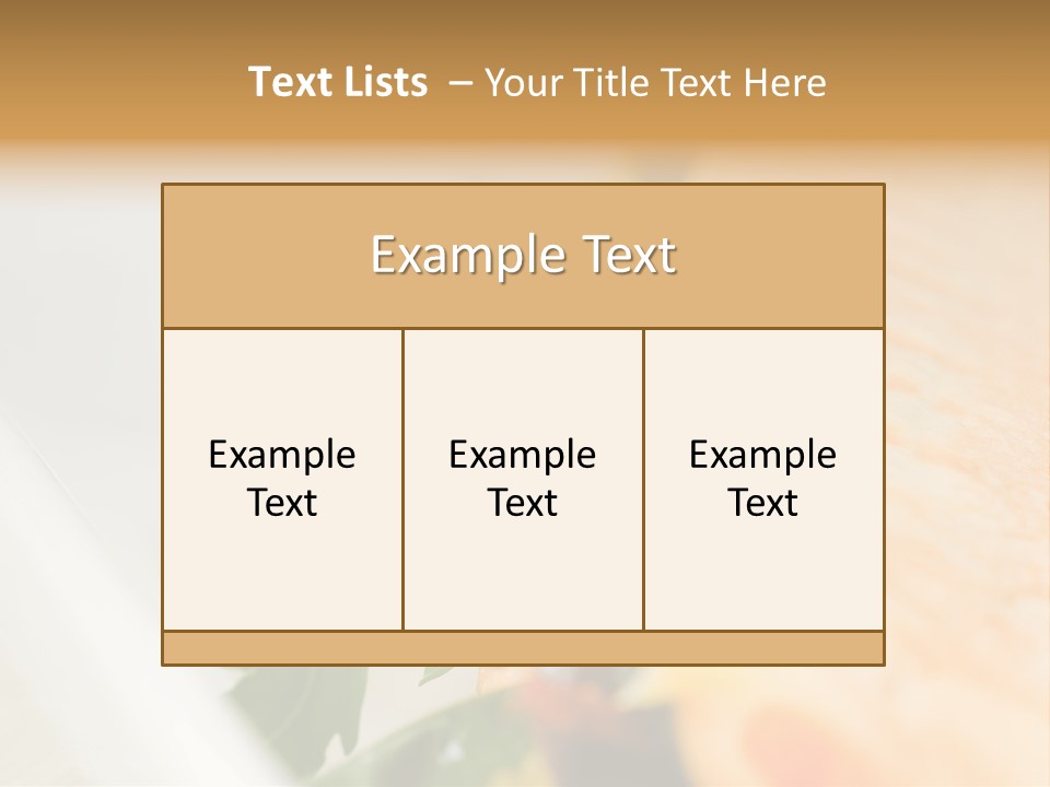 Pressed Antipasti Food PowerPoint Template