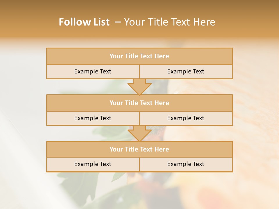 Pressed Antipasti Food PowerPoint Template