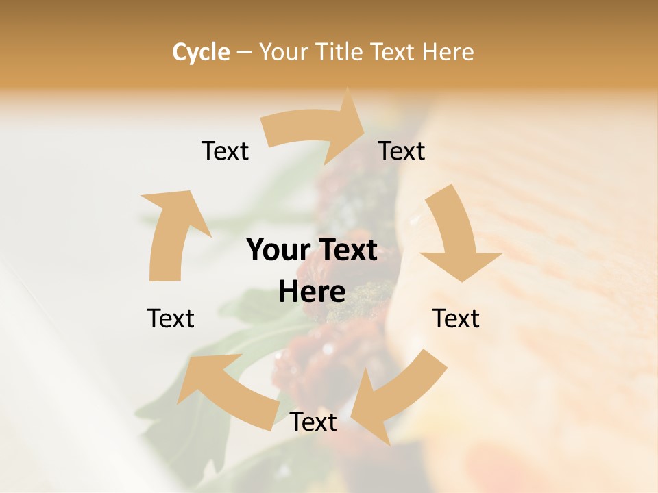 Pressed Antipasti Food PowerPoint Template