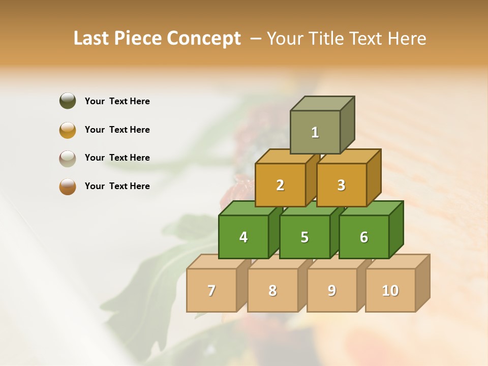 Pressed Antipasti Food PowerPoint Template