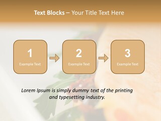 Pressed Antipasti Food PowerPoint Template