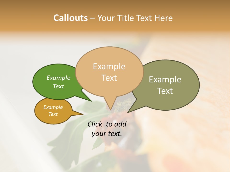 Pressed Antipasti Food PowerPoint Template
