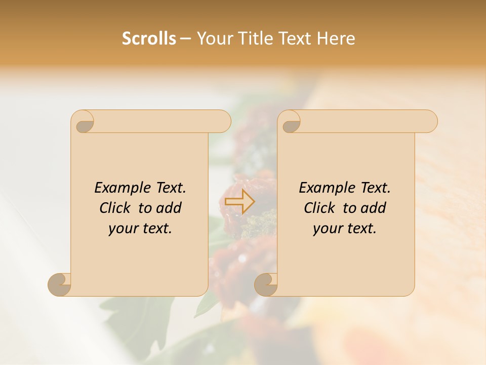 Pressed Antipasti Food PowerPoint Template