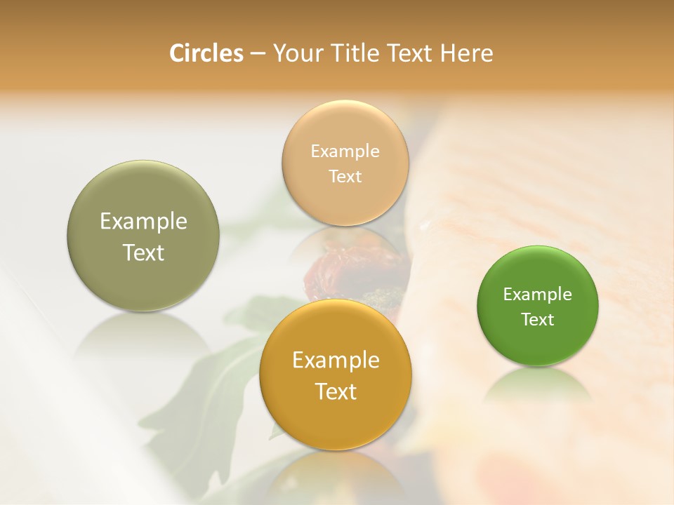 Pressed Antipasti Food PowerPoint Template