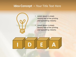 Pressed Antipasti Food PowerPoint Template
