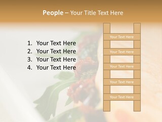 Pressed Antipasti Food PowerPoint Template
