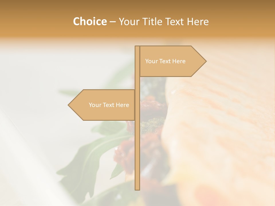 Pressed Antipasti Food PowerPoint Template