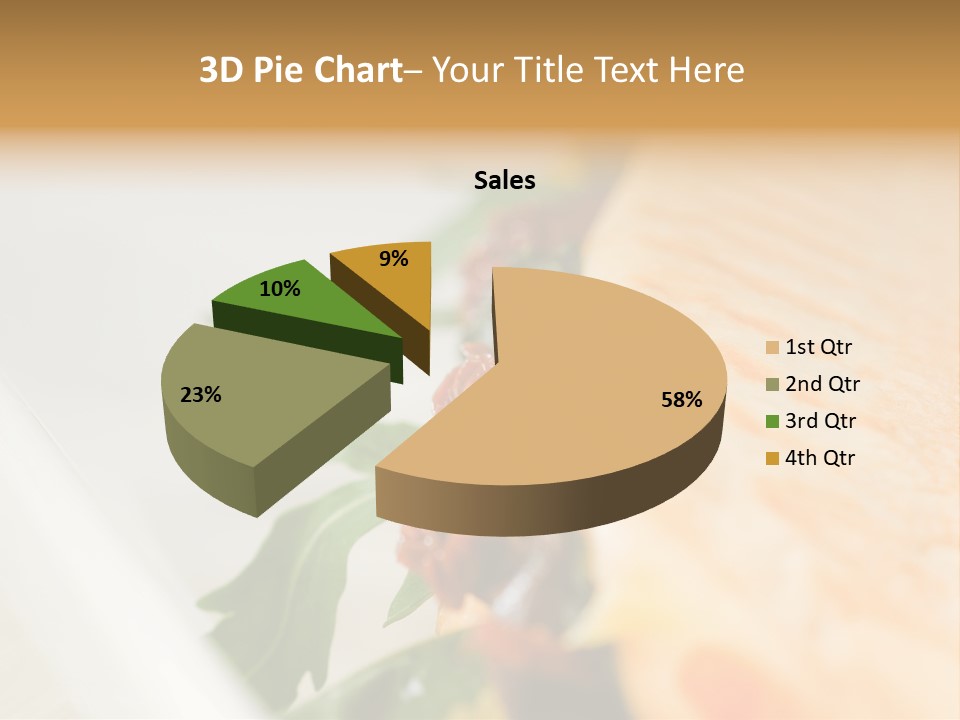 Pressed Antipasti Food PowerPoint Template