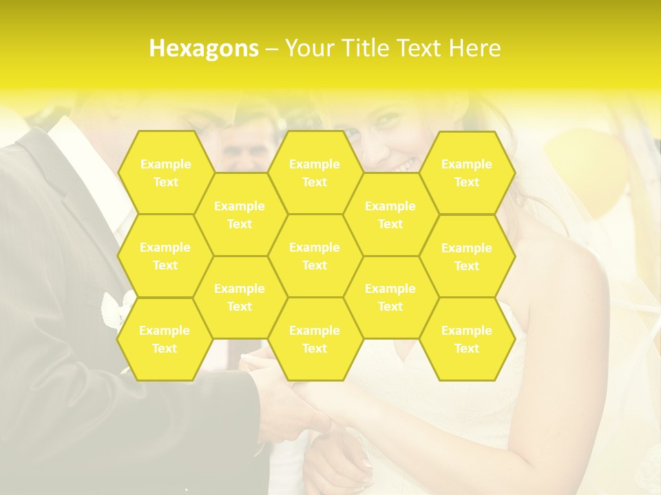 Couple Groom People PowerPoint Template