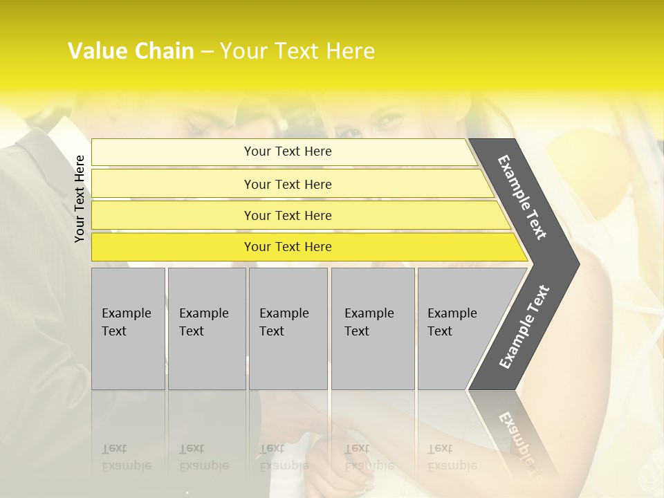 Couple Groom People PowerPoint Template
