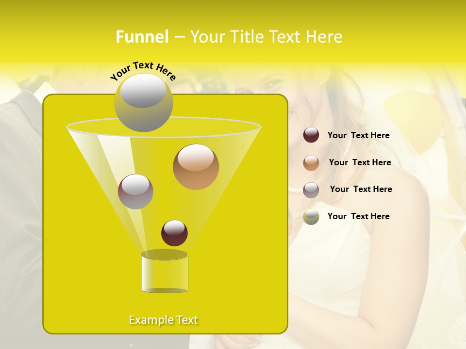 Couple Groom People PowerPoint Template