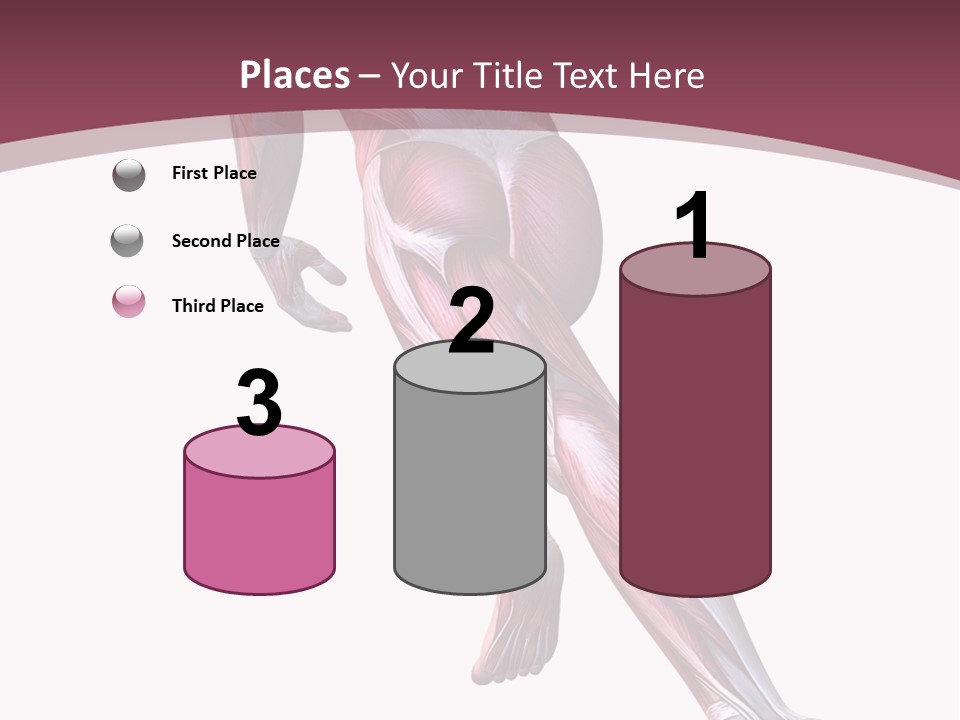 Wellbeing Shape Muscular PowerPoint Template