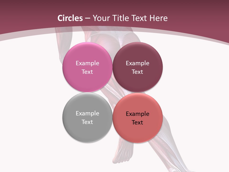 Wellbeing Shape Muscular PowerPoint Template