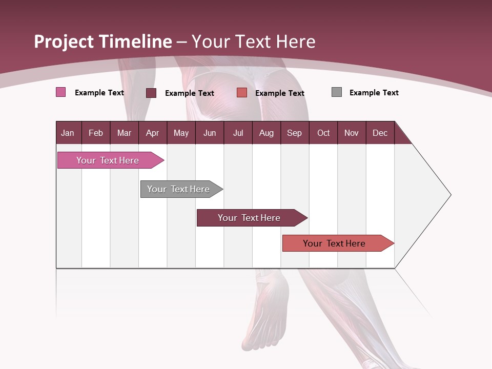 Wellbeing Shape Muscular PowerPoint Template