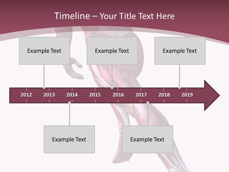 Wellbeing Shape Muscular PowerPoint Template