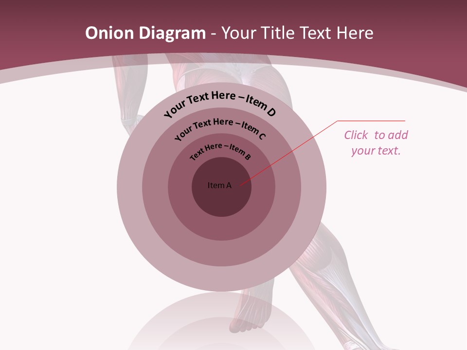 Wellbeing Shape Muscular PowerPoint Template