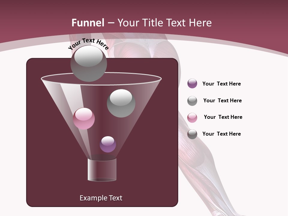 Wellbeing Shape Muscular PowerPoint Template