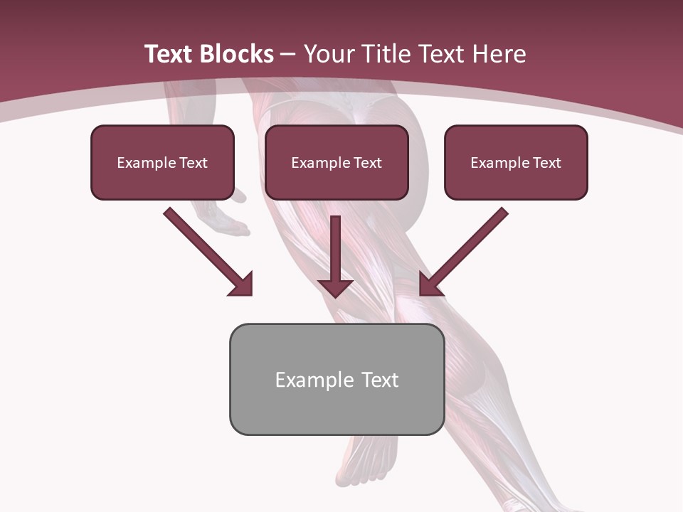 Wellbeing Shape Muscular PowerPoint Template