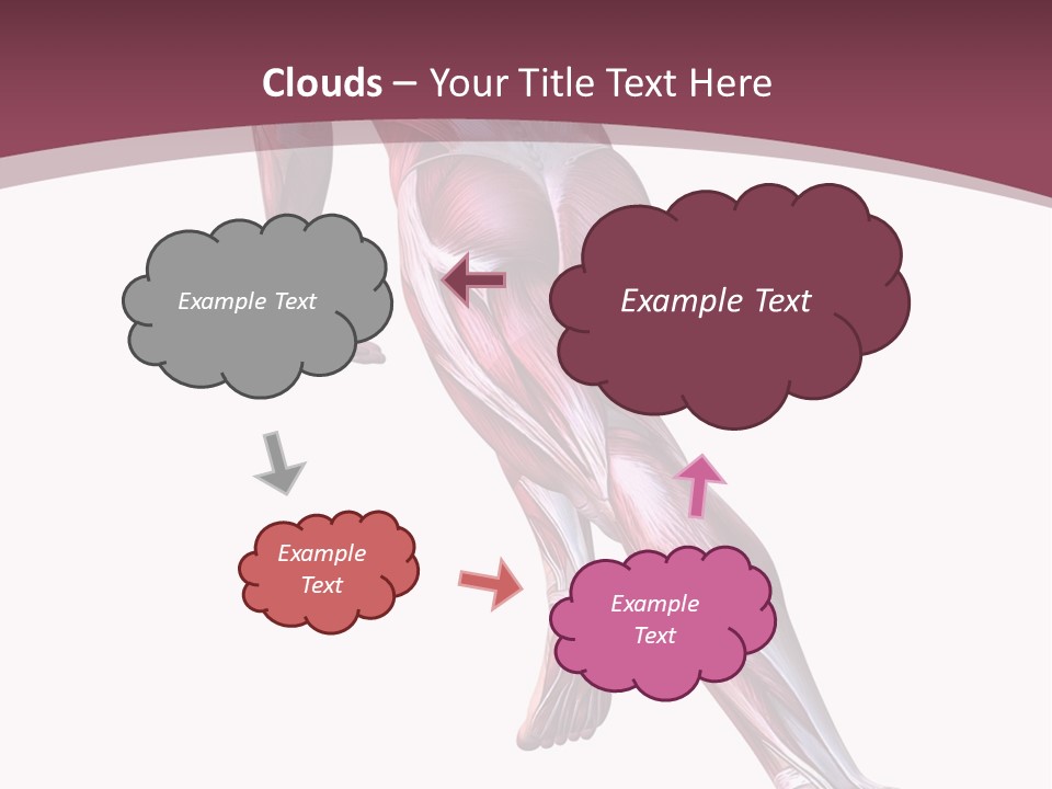Wellbeing Shape Muscular PowerPoint Template