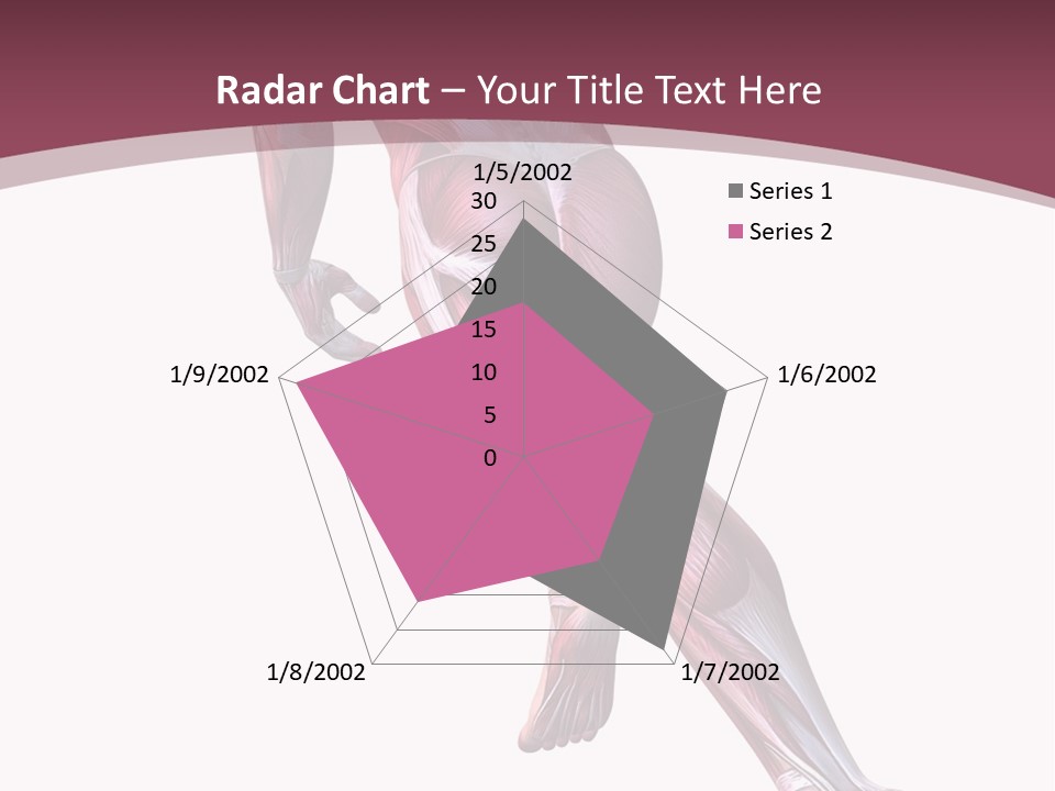 Wellbeing Shape Muscular PowerPoint Template