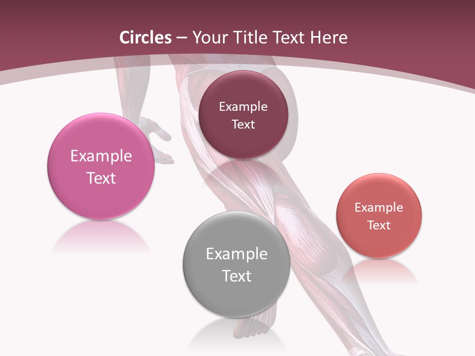 Wellbeing Shape Muscular PowerPoint Template