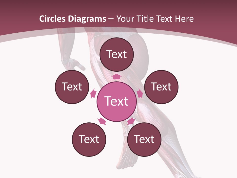 Wellbeing Shape Muscular PowerPoint Template