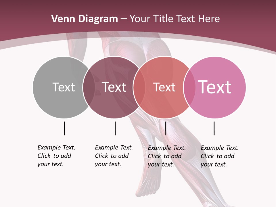 Wellbeing Shape Muscular PowerPoint Template