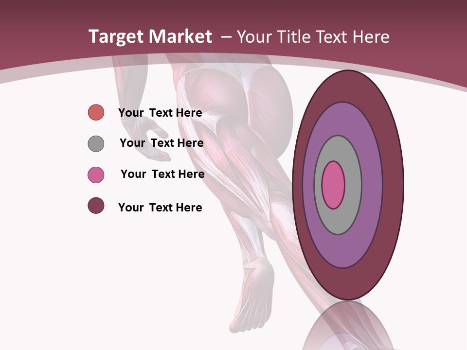 Wellbeing Shape Muscular PowerPoint Template