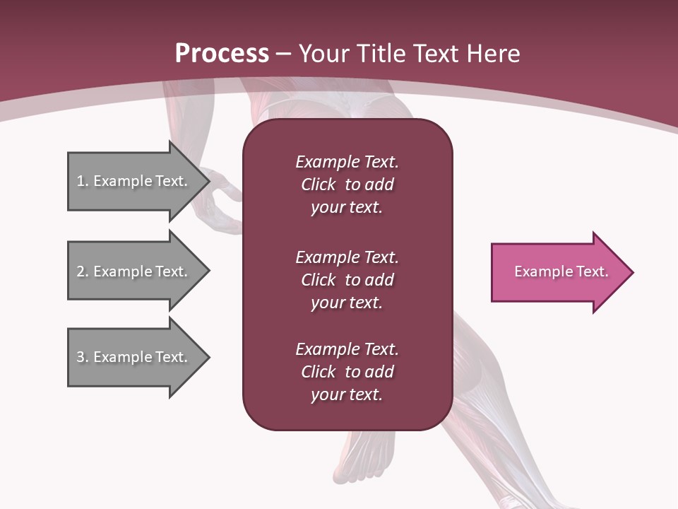 Wellbeing Shape Muscular PowerPoint Template