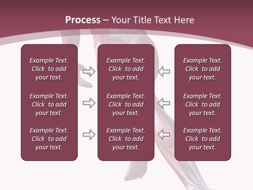 Wellbeing Shape Muscular PowerPoint Template