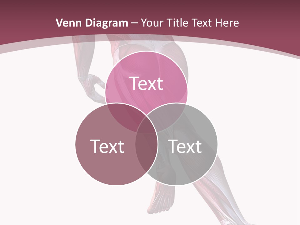 Wellbeing Shape Muscular PowerPoint Template