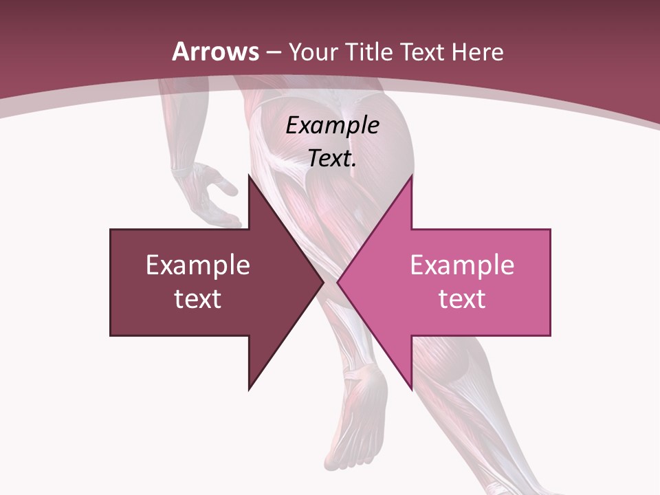 Wellbeing Shape Muscular PowerPoint Template