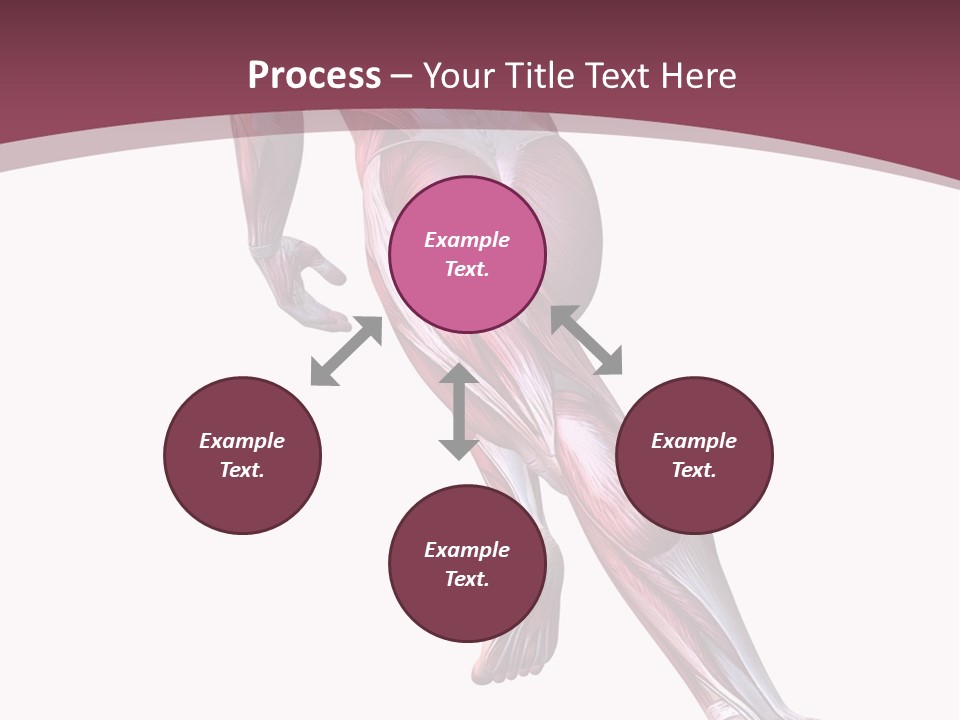 Wellbeing Shape Muscular PowerPoint Template