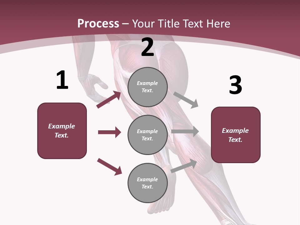 Wellbeing Shape Muscular PowerPoint Template