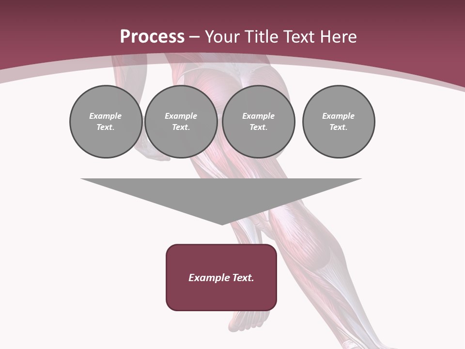 Wellbeing Shape Muscular PowerPoint Template