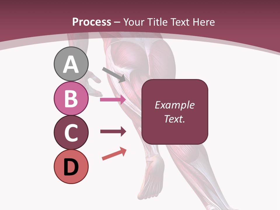 Wellbeing Shape Muscular PowerPoint Template