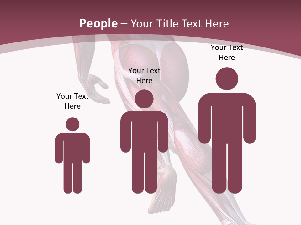 Wellbeing Shape Muscular PowerPoint Template