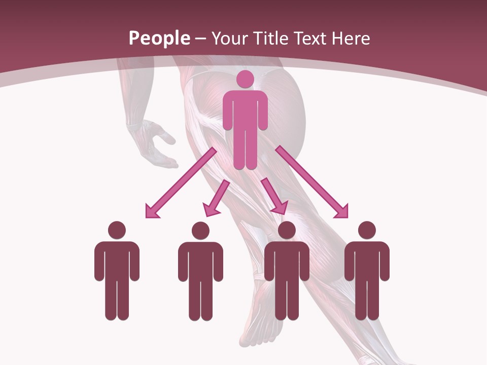 Wellbeing Shape Muscular PowerPoint Template