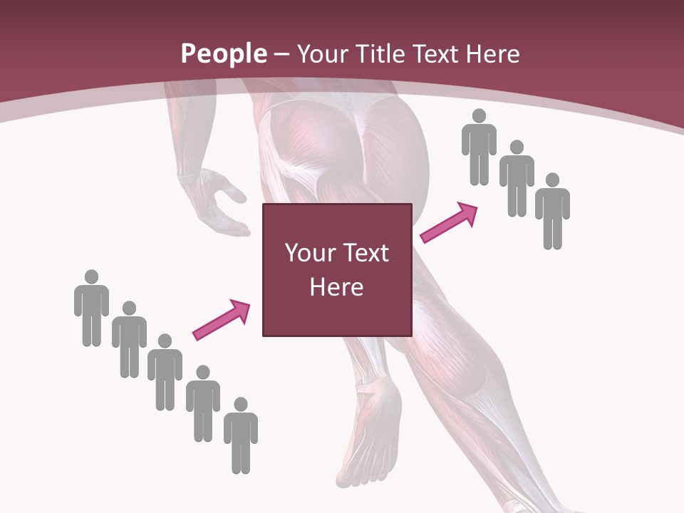 Wellbeing Shape Muscular PowerPoint Template