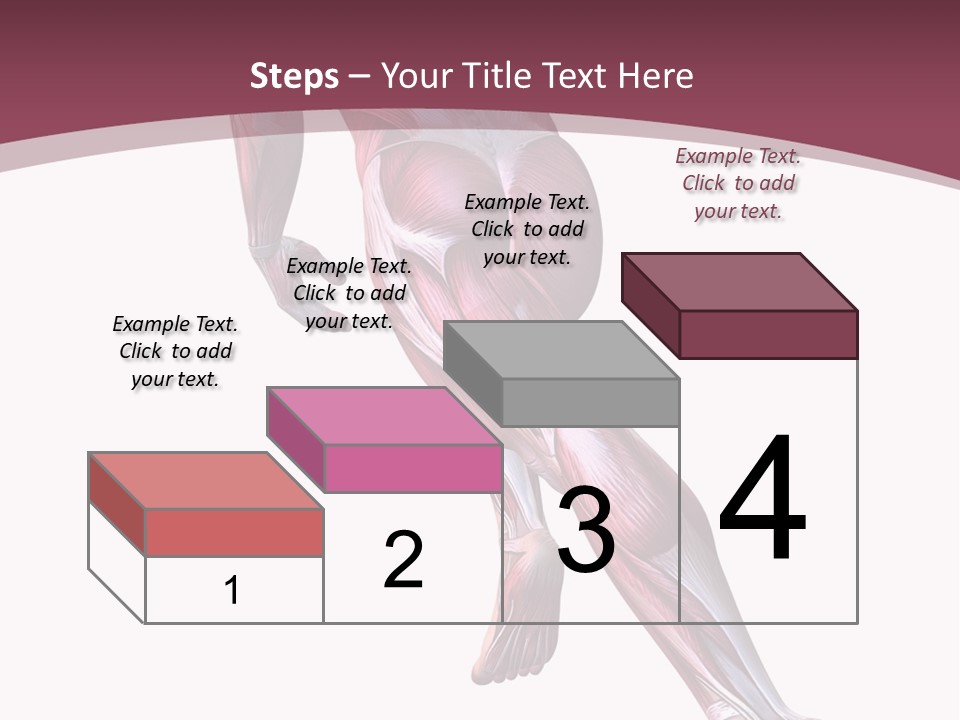 Wellbeing Shape Muscular PowerPoint Template