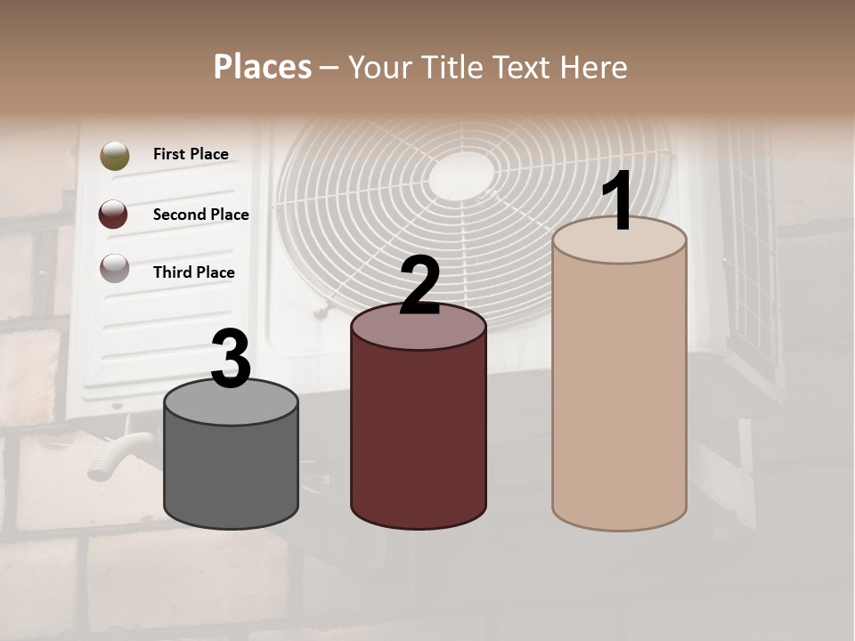 Brick Technology Conditioner PowerPoint Template